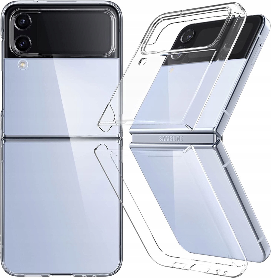 

Etui do Samsung Z Flip 4 Przeźroczyste Clear