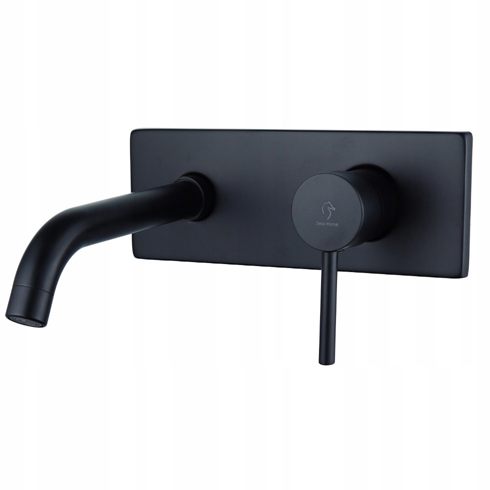 Podomietková Umývadlová Batéria Loti Čierna