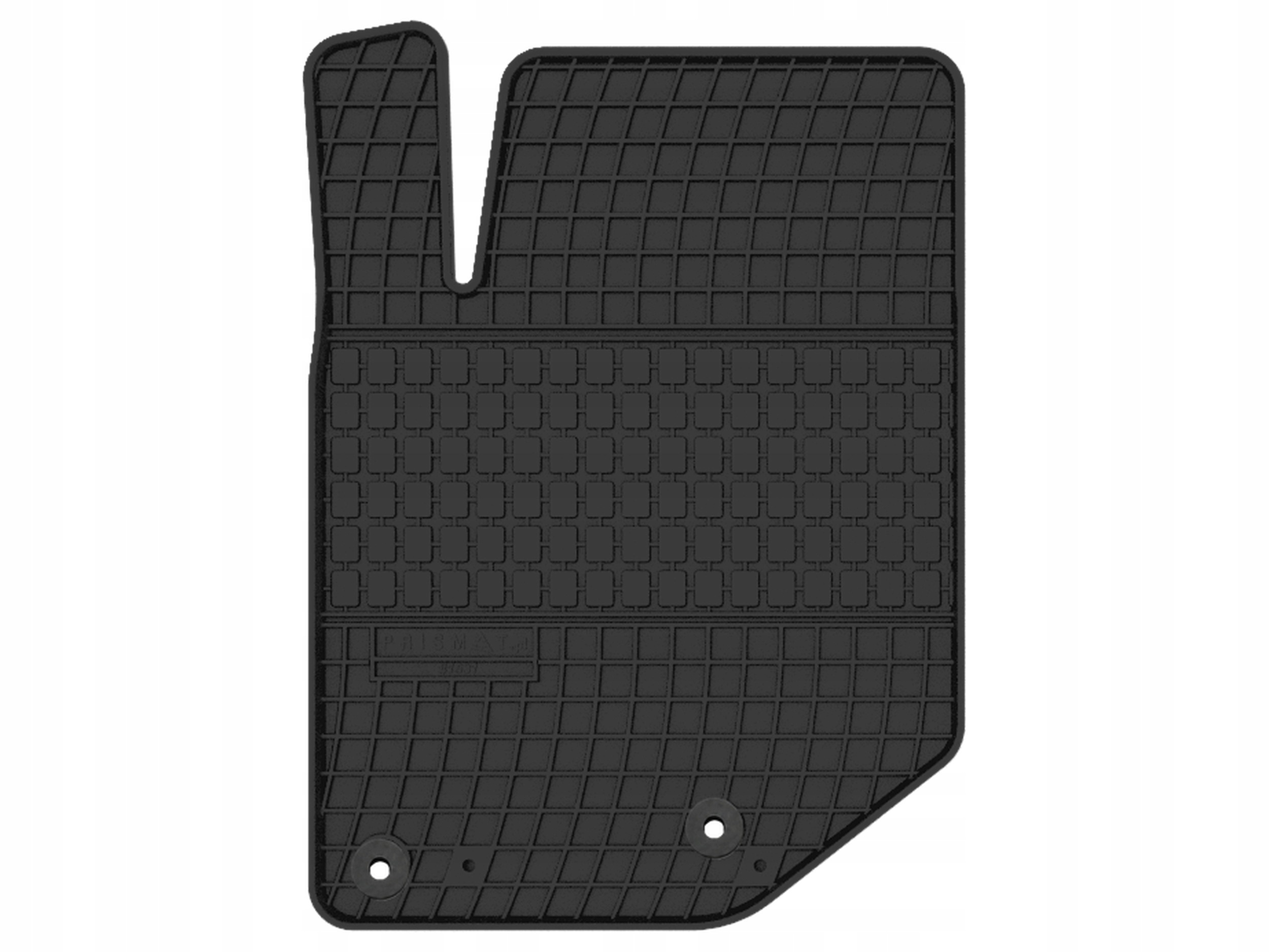 Dywanik gumowy kierowcy do Peugeot 208 II od 2019 PilotPad stopery CP2 rant