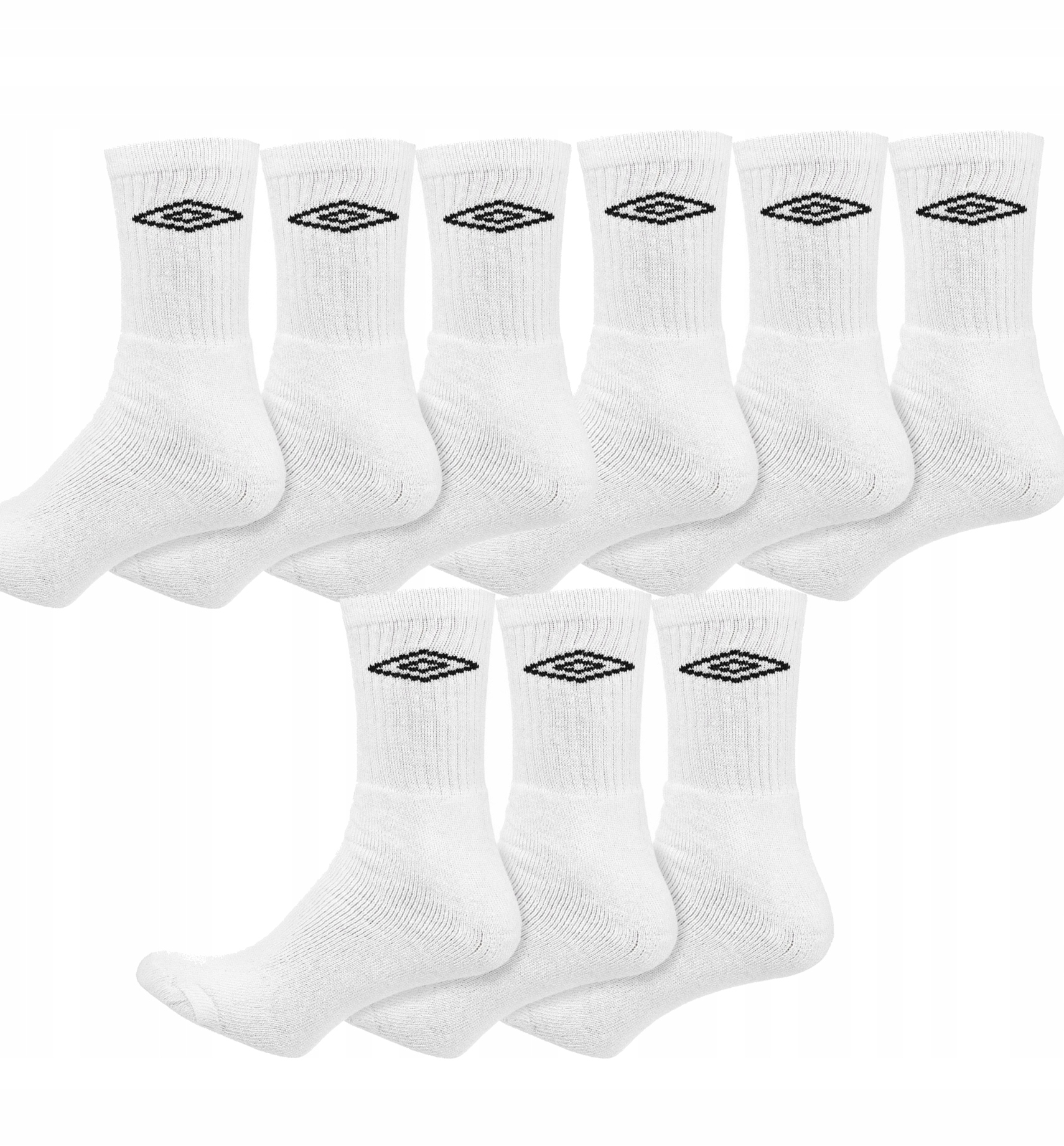 

Skarpety długie Umbro [tenbl] bawełna 9 par