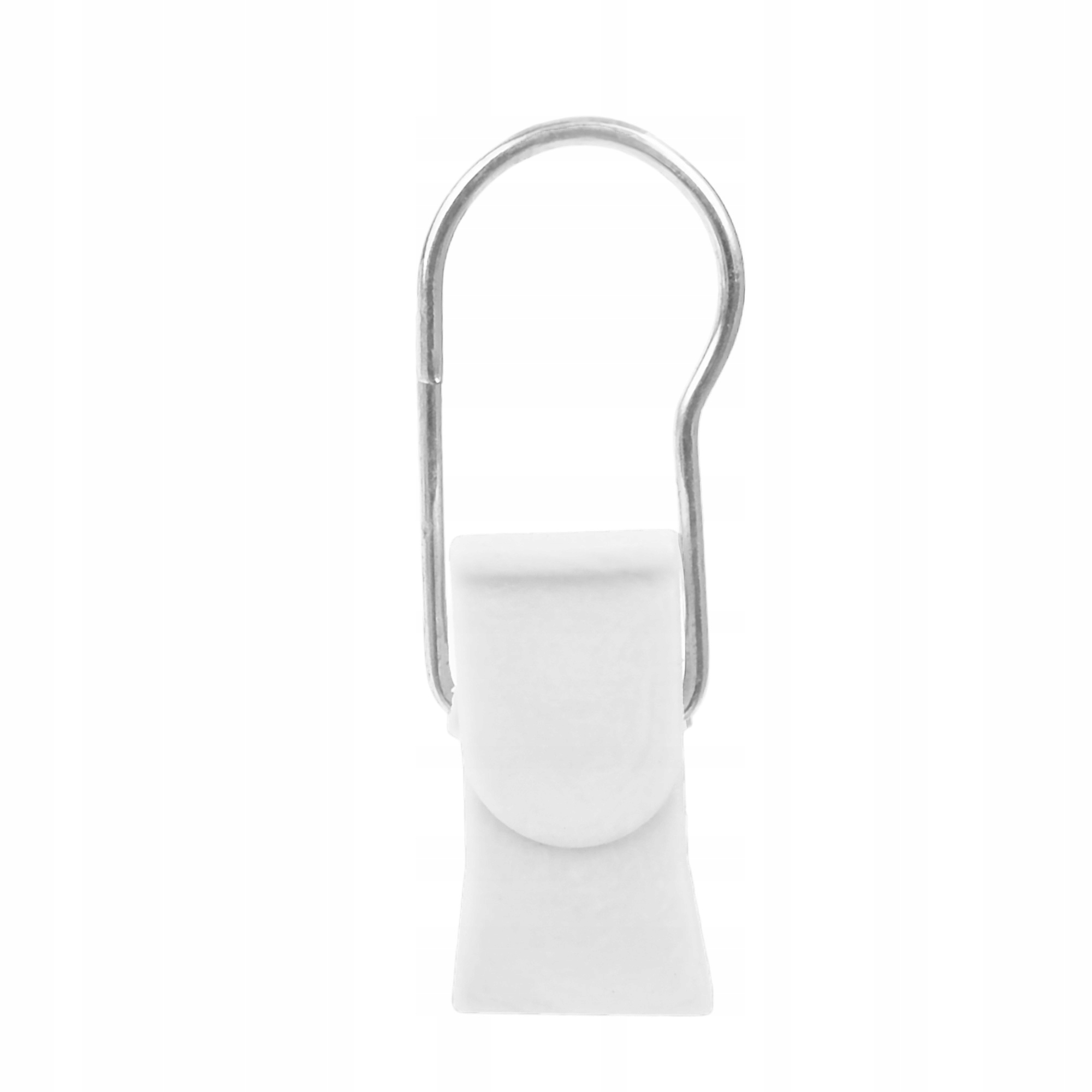 ŻABKI ŻABKA PLASTIKOWA Z ZAWIESZKĄ KARNISZ 50 SZTUK BIAŁY Marka bez marki