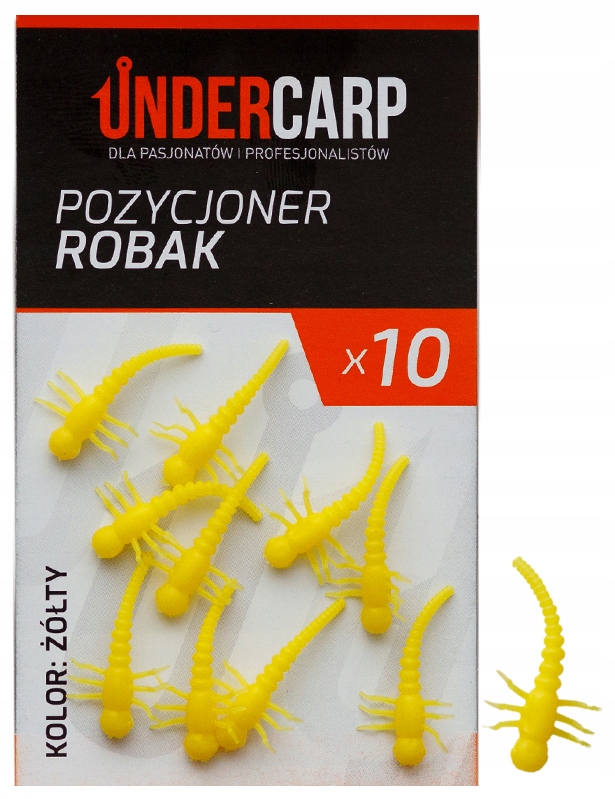 Pozycjoner haczyka Undercarp robak Żołty
