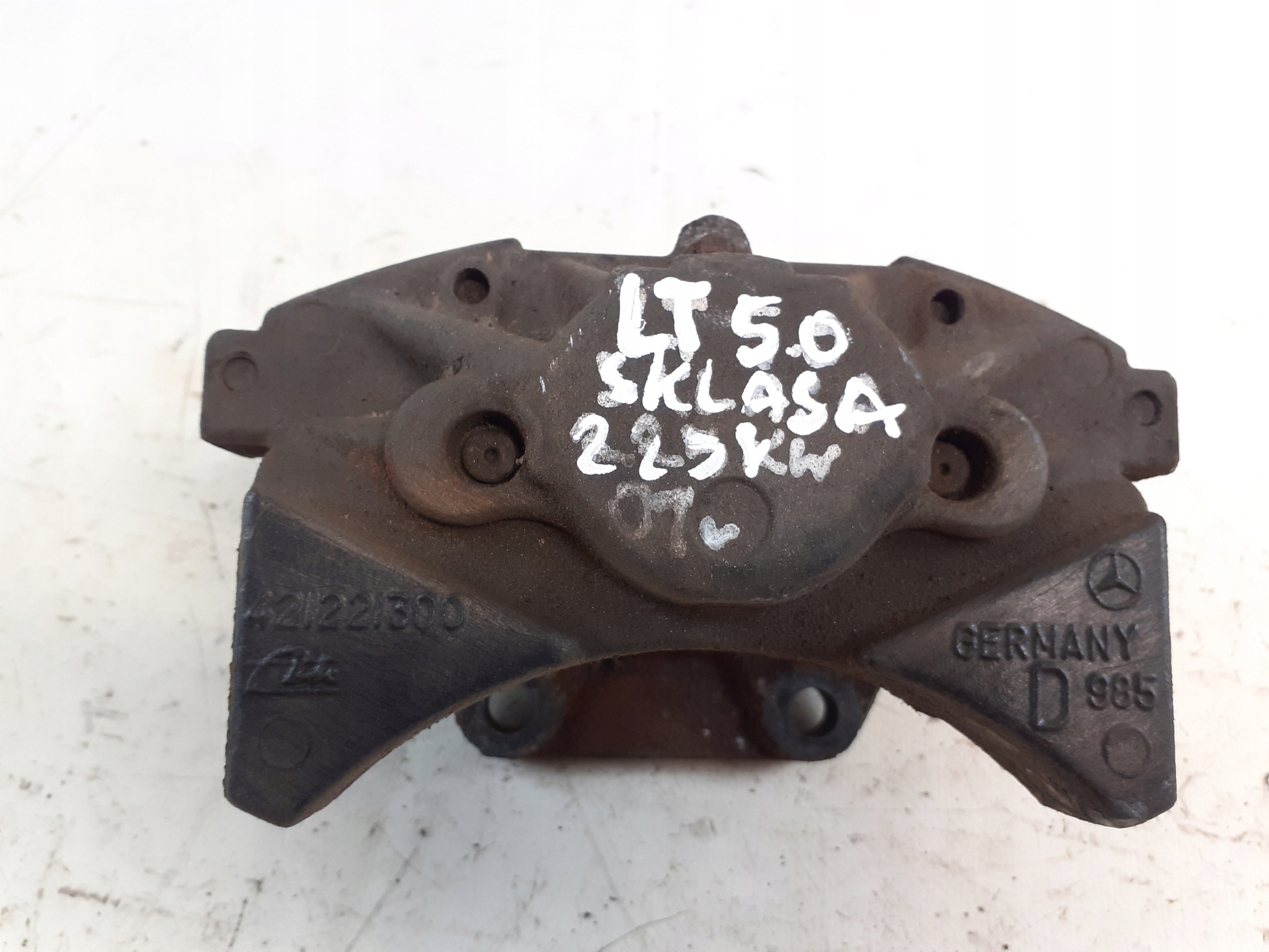 Mercedes S W220 caliper brake left rear part