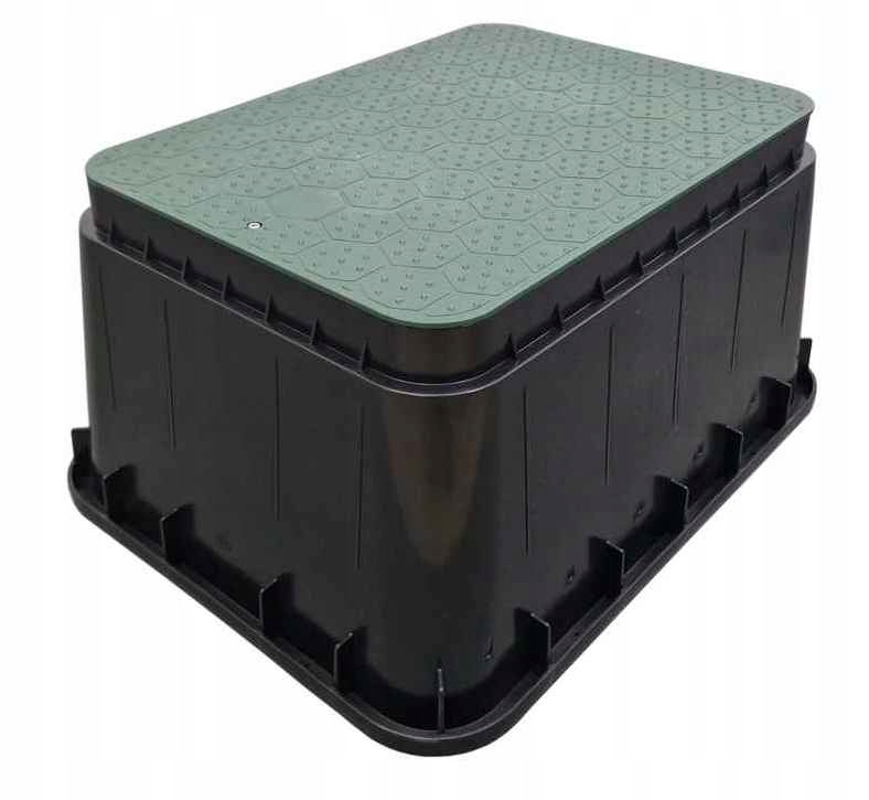 Studzienka zaworowa Jumbo zielona duża do 6 elektrozaworów Anixol