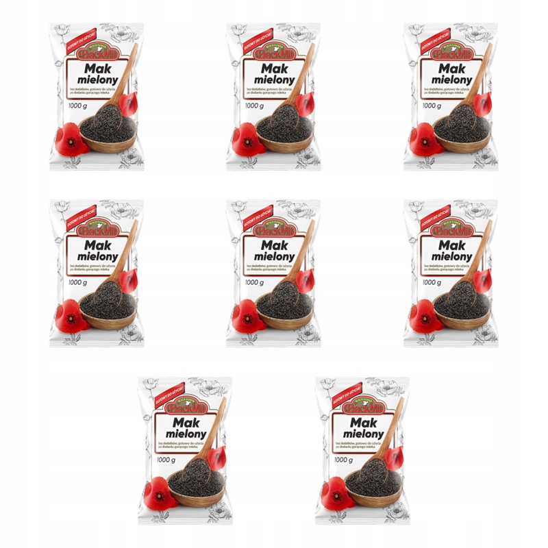 Backmit Mletý mák 1000 g X8