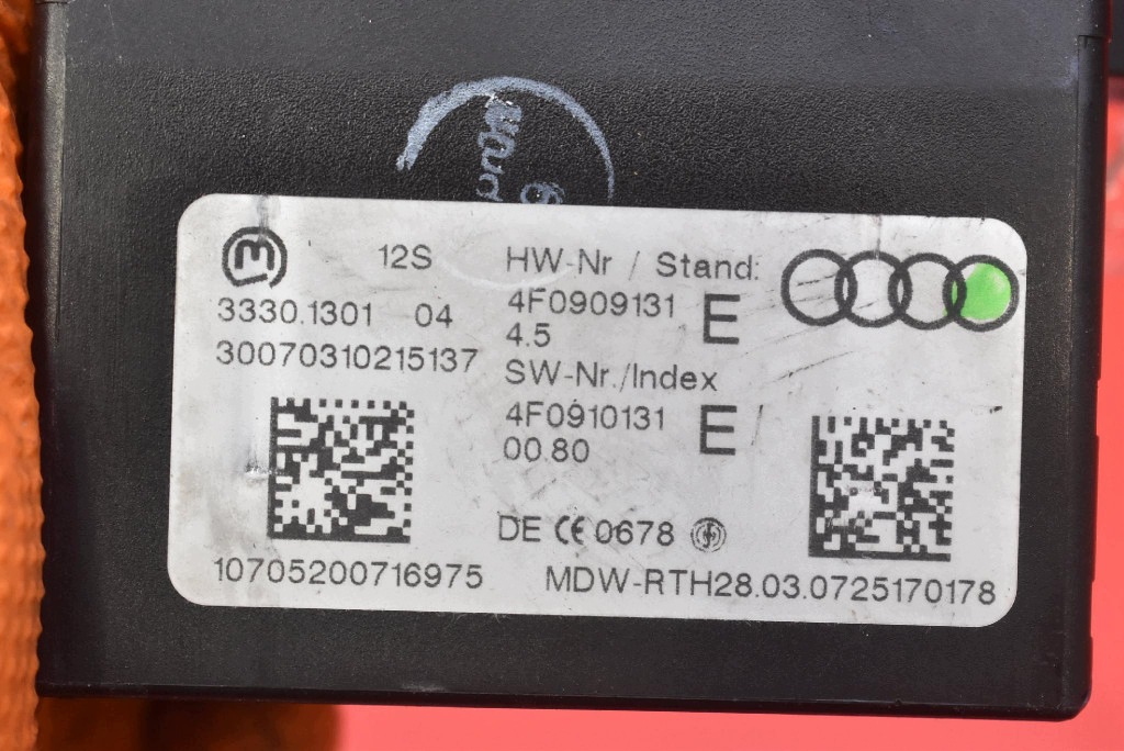 allumage clé 4F0909131E AUDI A6 C6 2.0 TDI 140 KM 04-08