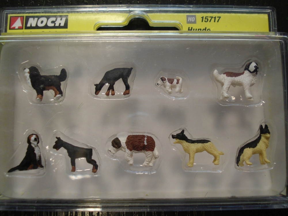 1:87 Figurki psy Noch 15717