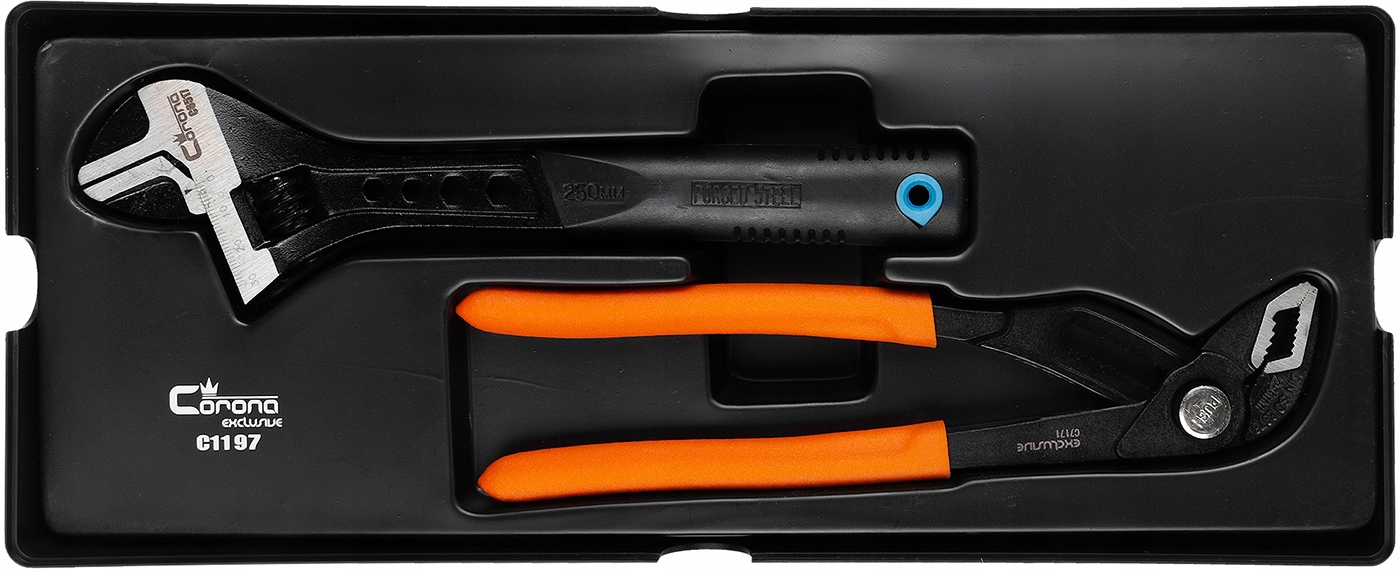 WKLAD SZCZYPCE NASTAWNE KLUCZ DO RUR 250 MM 2 ELEM EAN 5906741611978