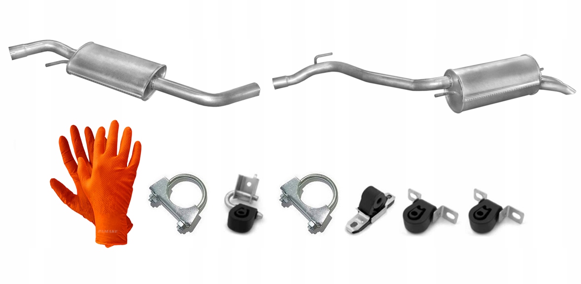 Vw Transporter T4 2.5 TDi (1996-2003) Swb Tlumič Středový Koncový