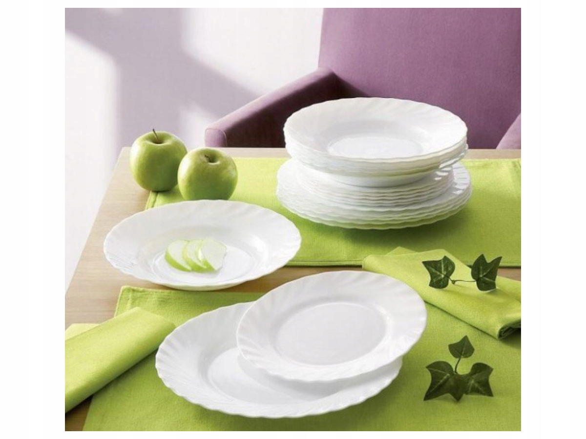 Talerz deserowy 19,5 cm biały TRIANON LUMINARC Marka Luminarc