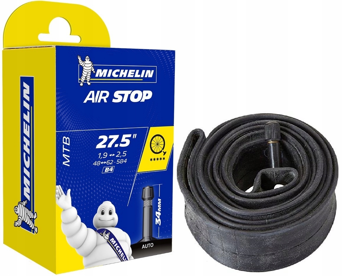 

Michelin dętka B4 Airstop 27.5x1.9-2.6 34mm Auto