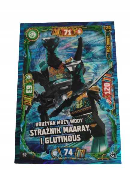 Karta Lego Ninjago Seria 7 Numer 092
