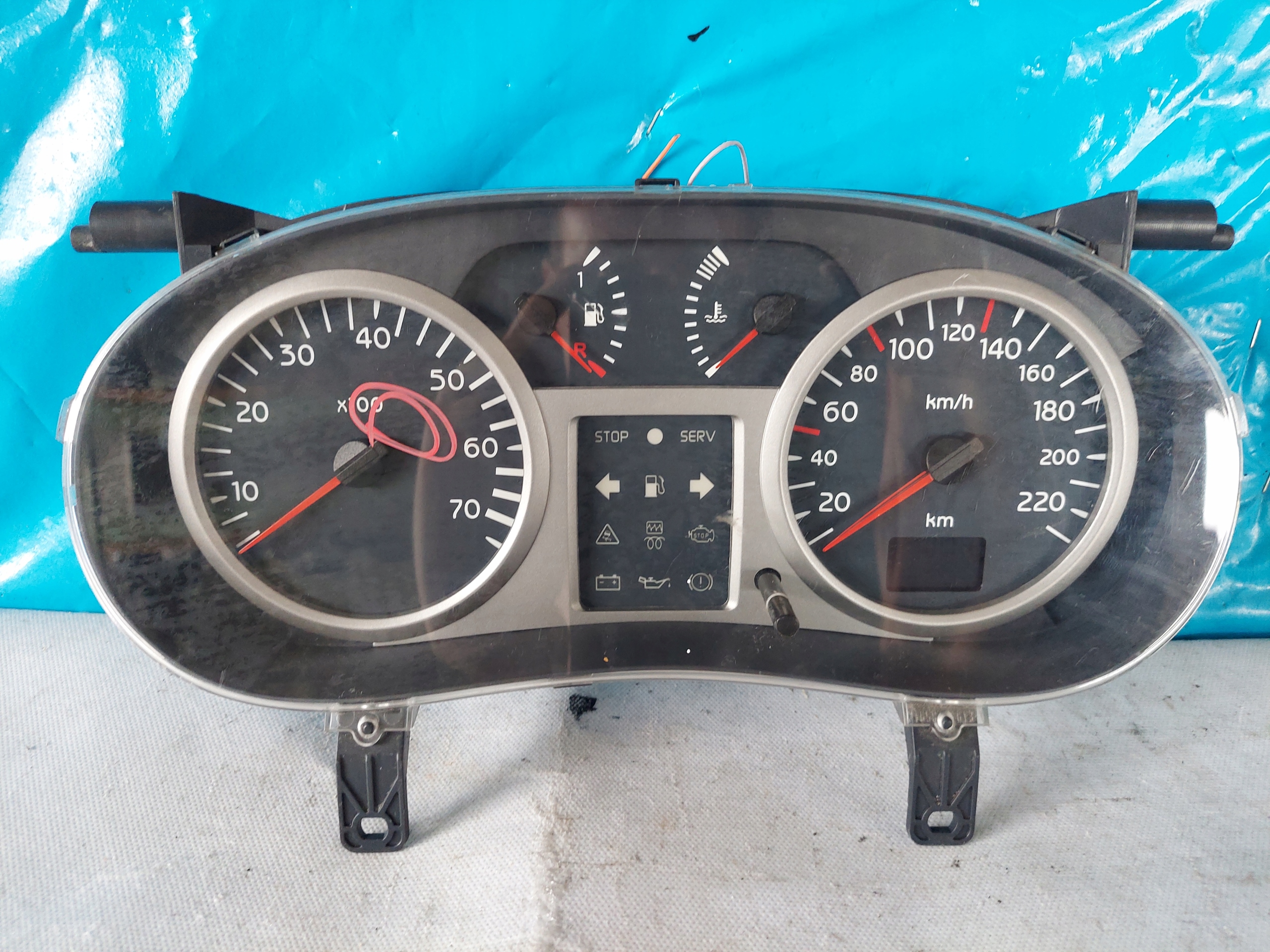 dials clock CLIO II 1.2 B P8200261102