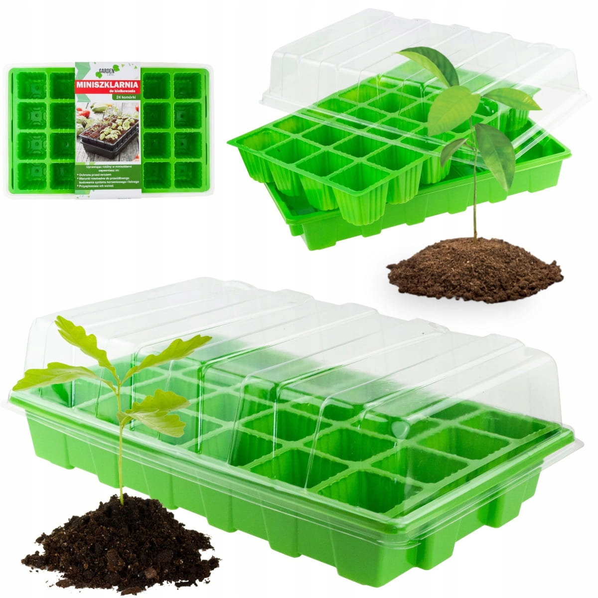 

EDA8518 MINISzklarnia kiełkownik Inspekt rozsada 2