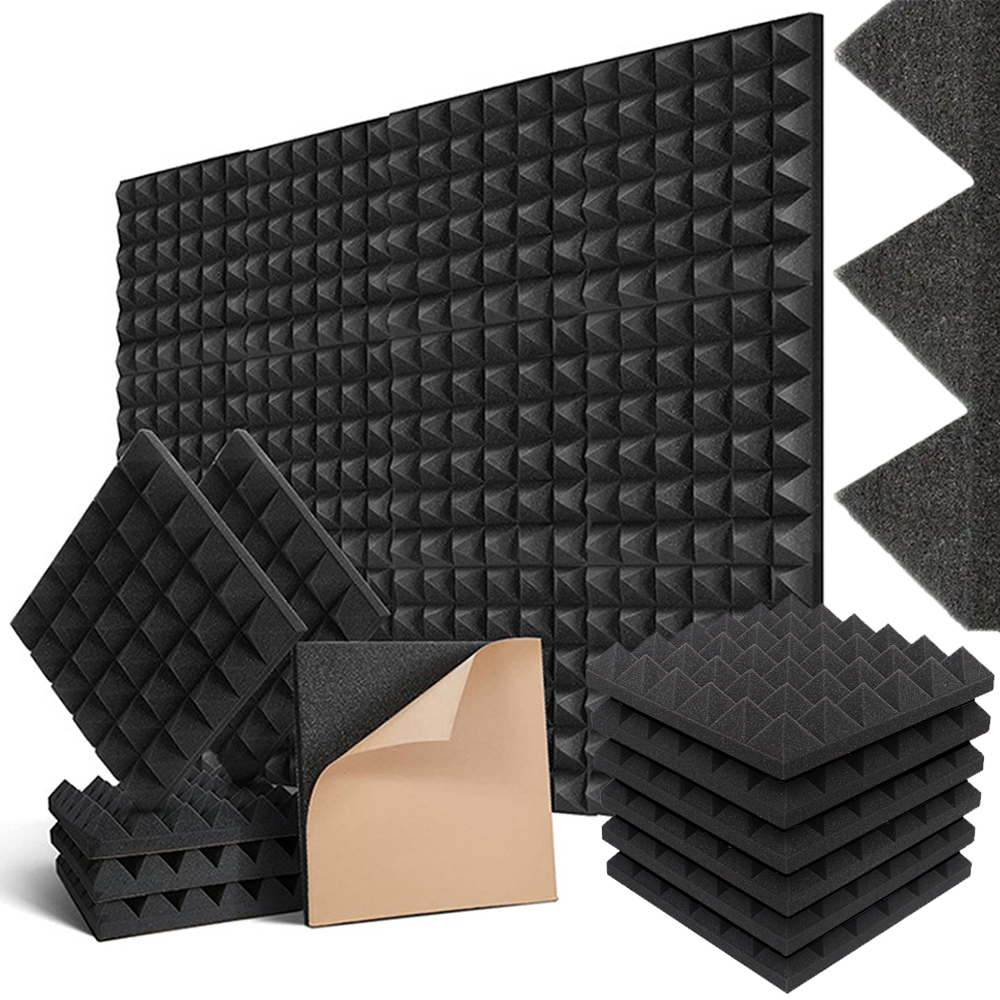 Tlumící Pěnové Podložky Akustická Pyramida Kužel Stěnový Panel 24KS