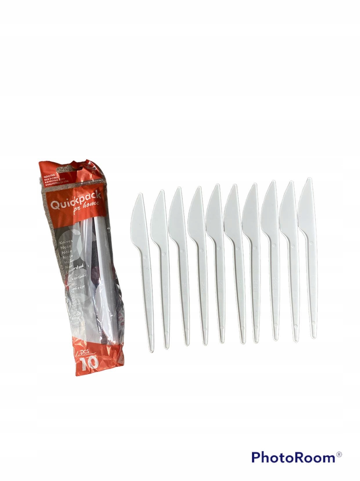 

348. Noże Jednorazowe Plastikowe Quickpack 10szt