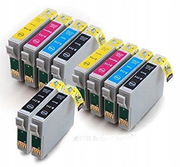 

10x Tusz Epson T0711 DX9400F DX9450 E711 E712 E713