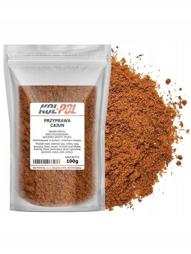 Levně 5 x Koření Cajun 100 g Pikantní aromatická směs bylin pro grilováníKol-Pol
