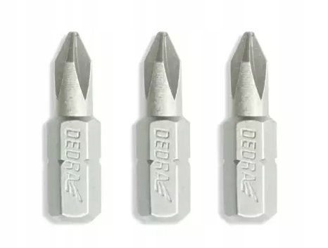 DEDRA Bity Phillips PH1/2/3 25mm 18A07S02 EAN (GTIN) 5902628173034