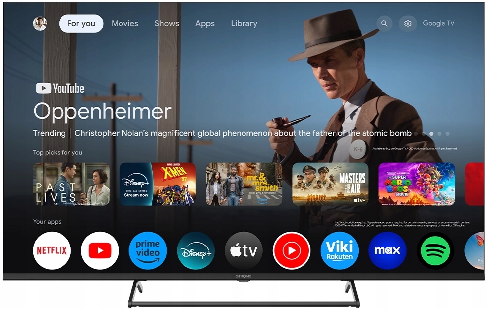 Strong Smart Led Tv 55"/ SRT55UG7773C/ Uhd/ 3840x2160/ DVB-T2/C/S2/ H.265/H