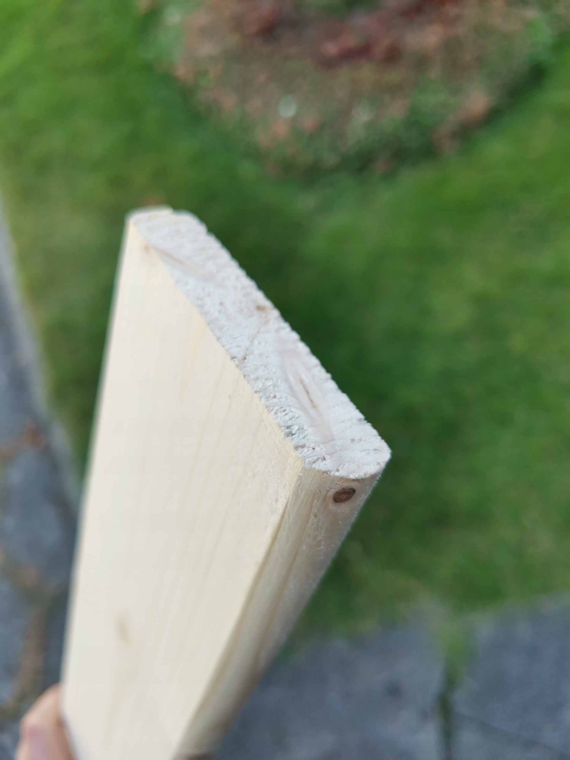 Deska strugana 120 cm x 9cm na piaskownice, PÓŁWAŁEK Wysokość 1.2 m