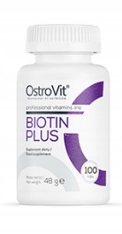 OSTROVIT BIOTIN PLUS 100 tabliet