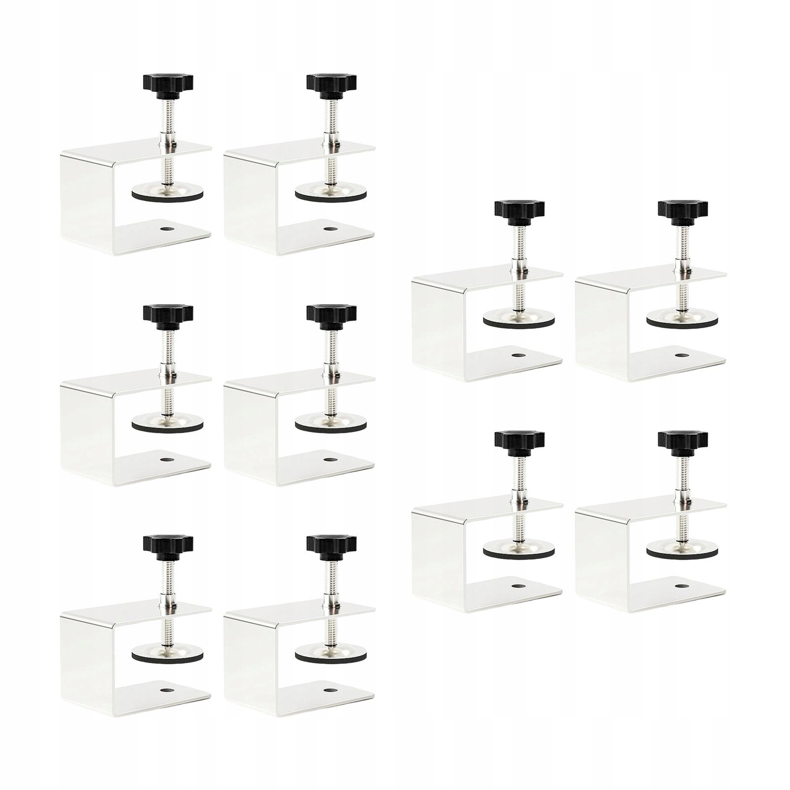 5X 2x металлические зажимы для передних ящиков, настольный адаптер