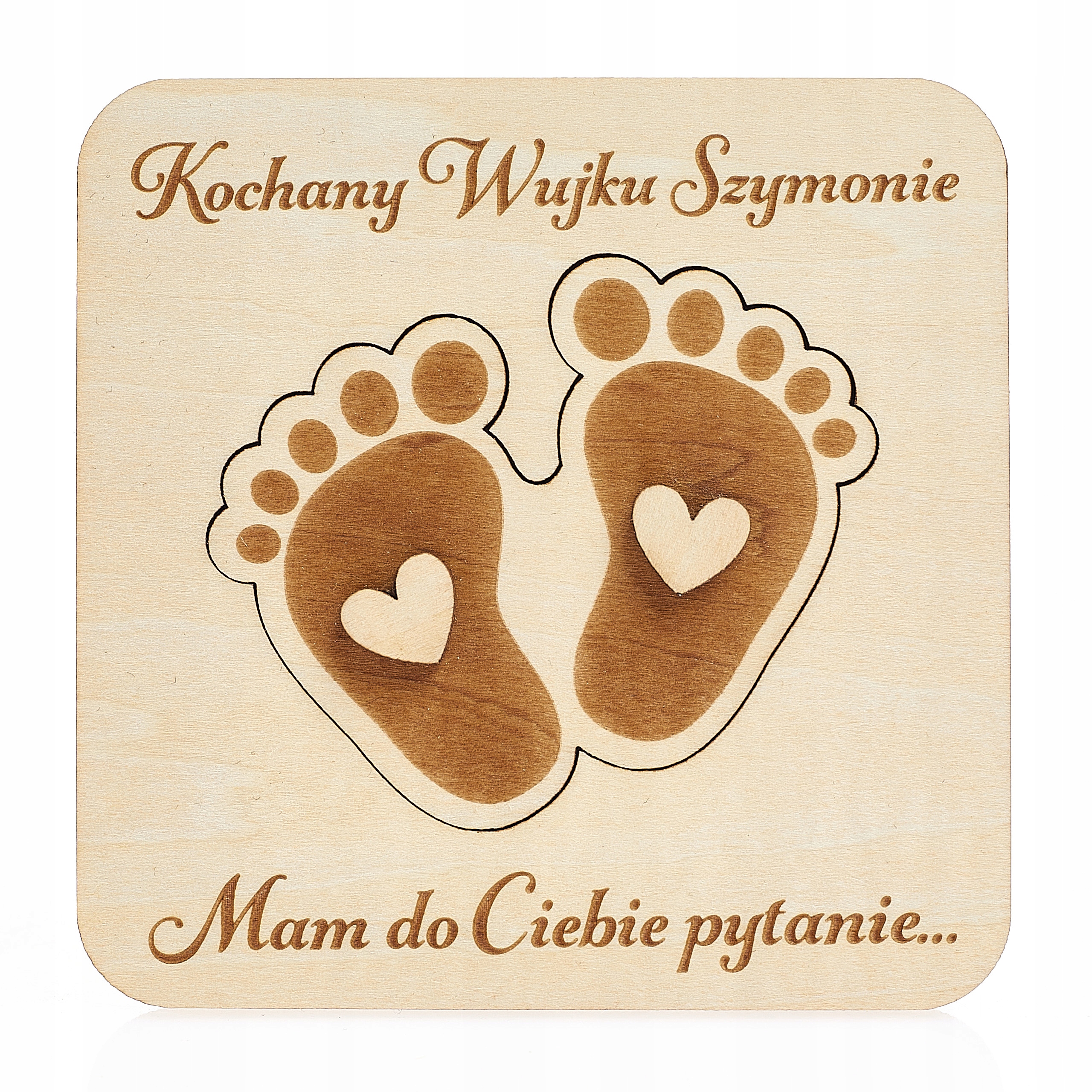 PYTANIE CIOCIU ZOSTANIESZ CHRZESTNĄ CHRZEST WUJKU EAN (GTIN) 5905902300041