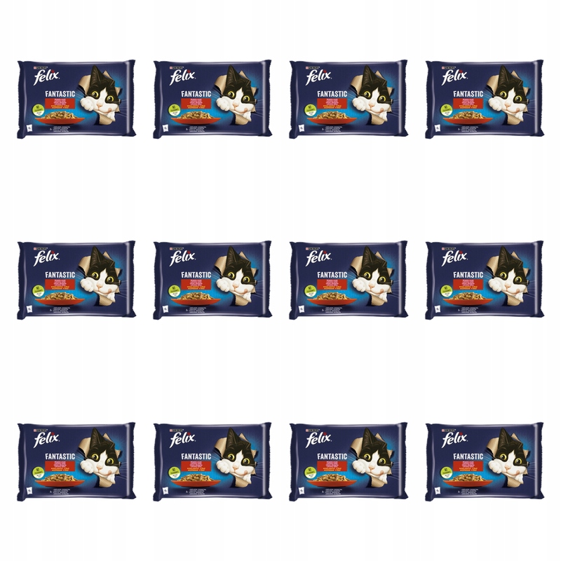 Felix Fantastic Mp Králík, jehněčí 4x85 g 340 g X12
