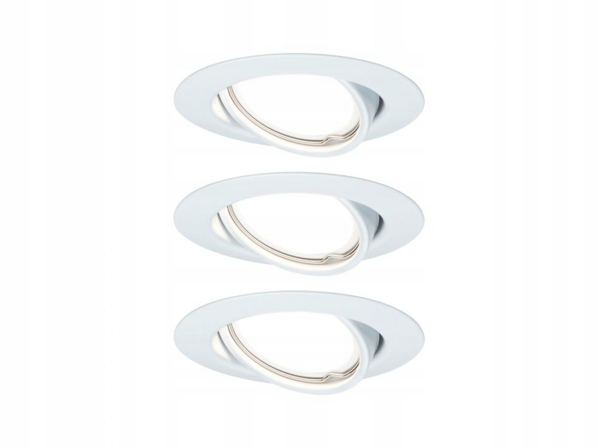 Paulmann Base vestavné Led svítidlo 3x5W, bílá, výklopné, 3-krokové stmíván