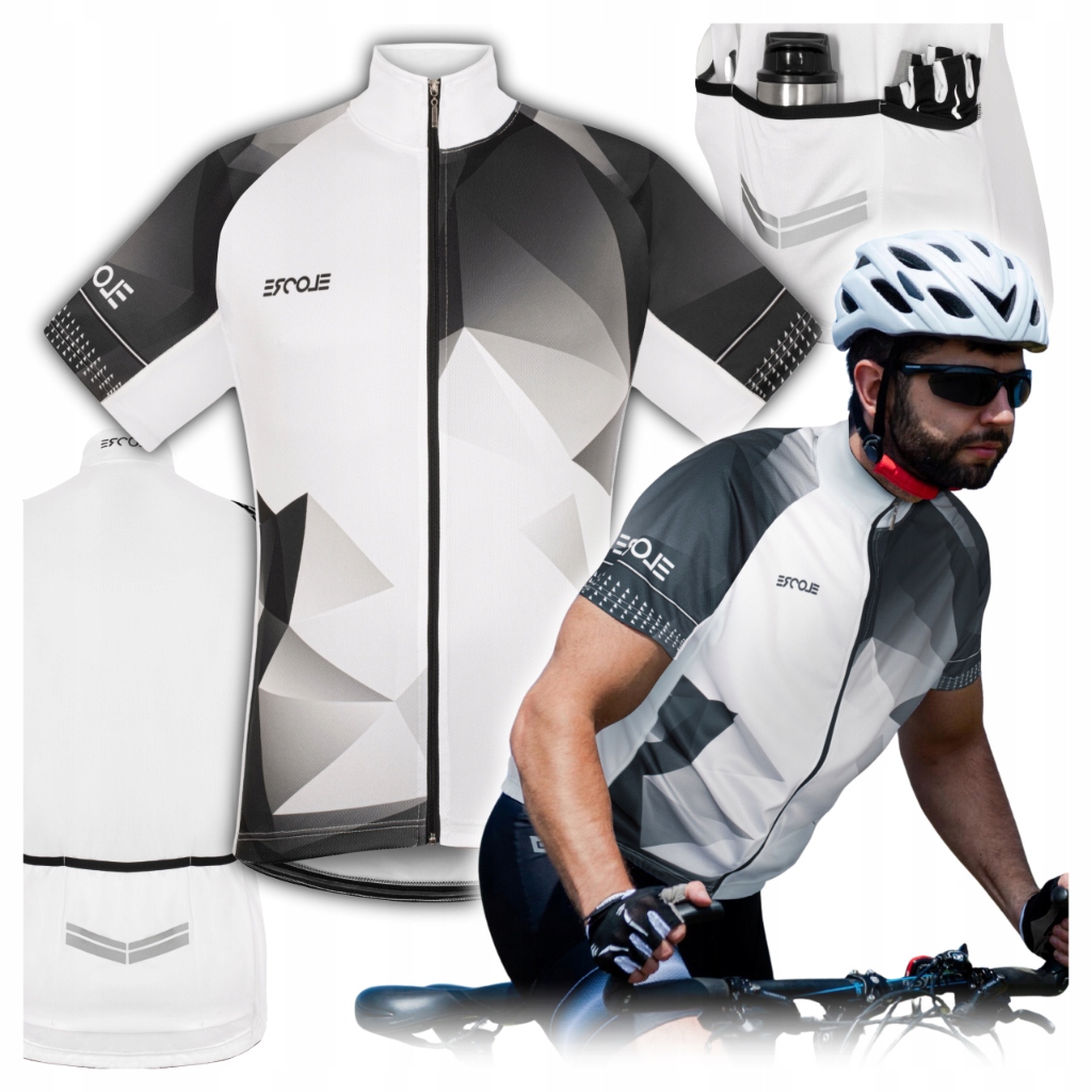 Cyklistická termoaktivní cyklistická košile L pro muže, termoaktivní tričko