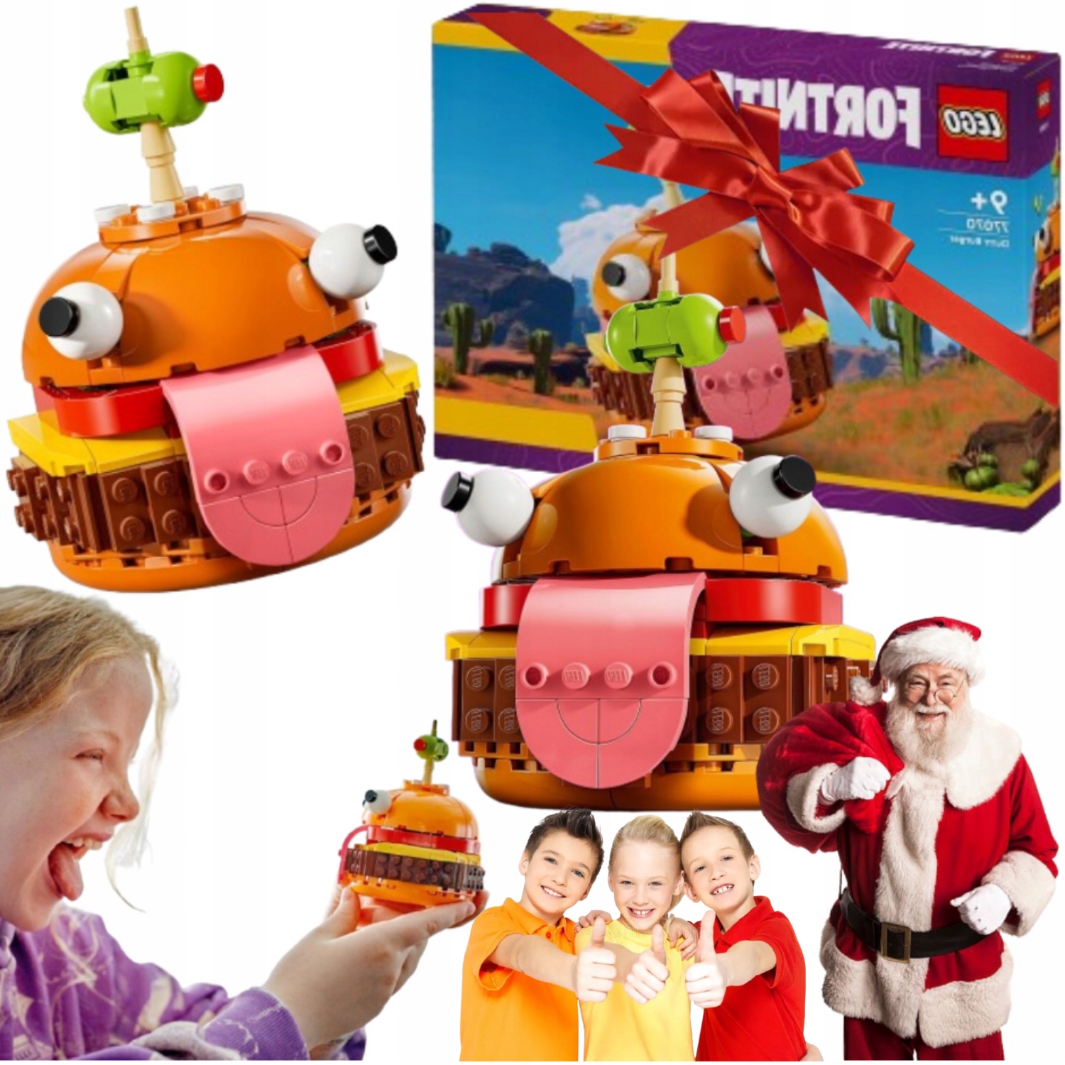 Lego Fortnite Durr Burgerownia Mini Burger Fortnajt Zestaw Dla Dzieci