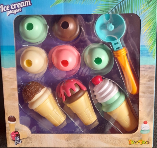 Zabawkowe lody dla dzieci EDDY TOYS Kod producenta E-23101