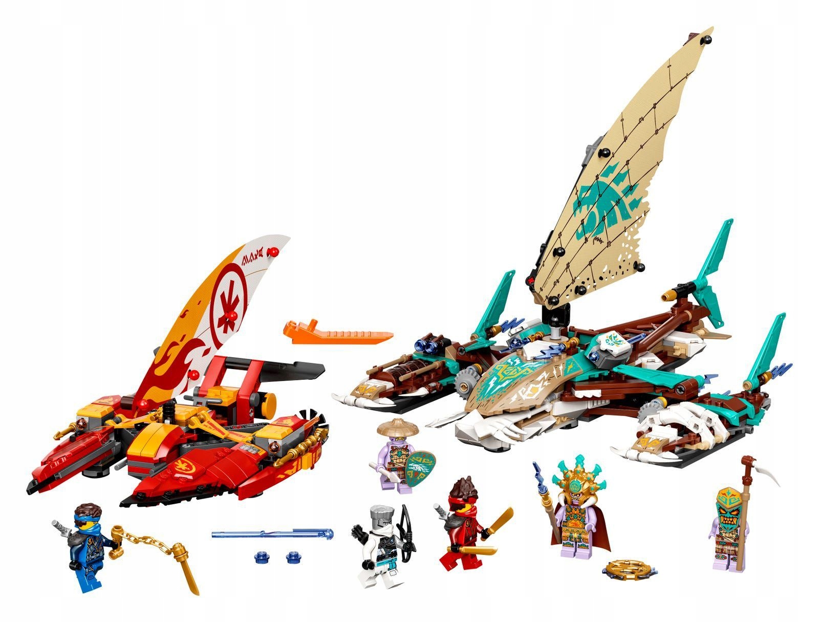 LEGO Ninjago - 71748 Morska bitwa katamaranów - Nowe Marka LEGO