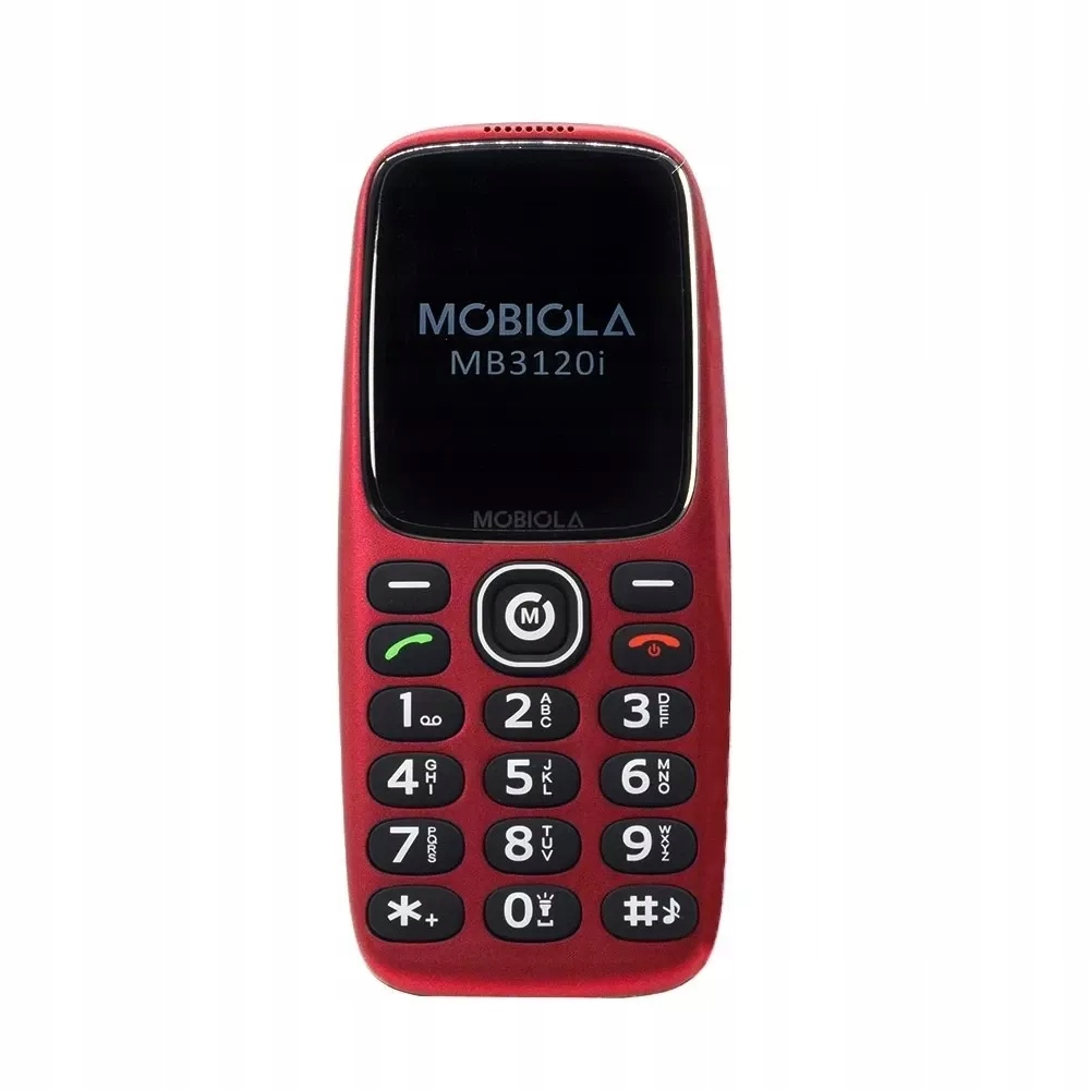 Mobilní telefon Mobiola MB3120i 2G 32 Mb 32 Mb 2G červený