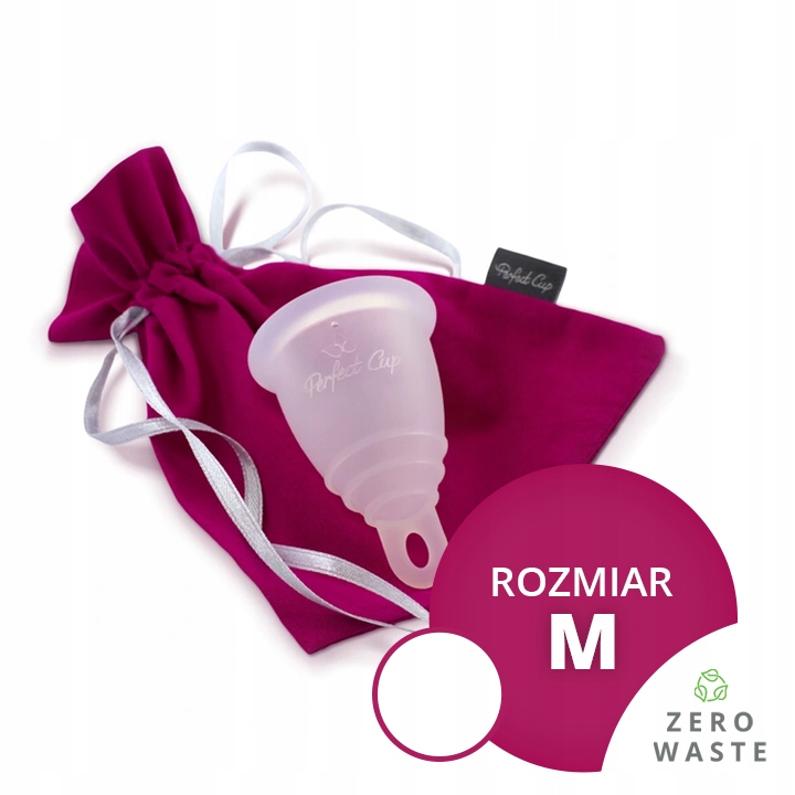 

Kubeczek Menstruacyjny Zero Waste Transparentny[M]