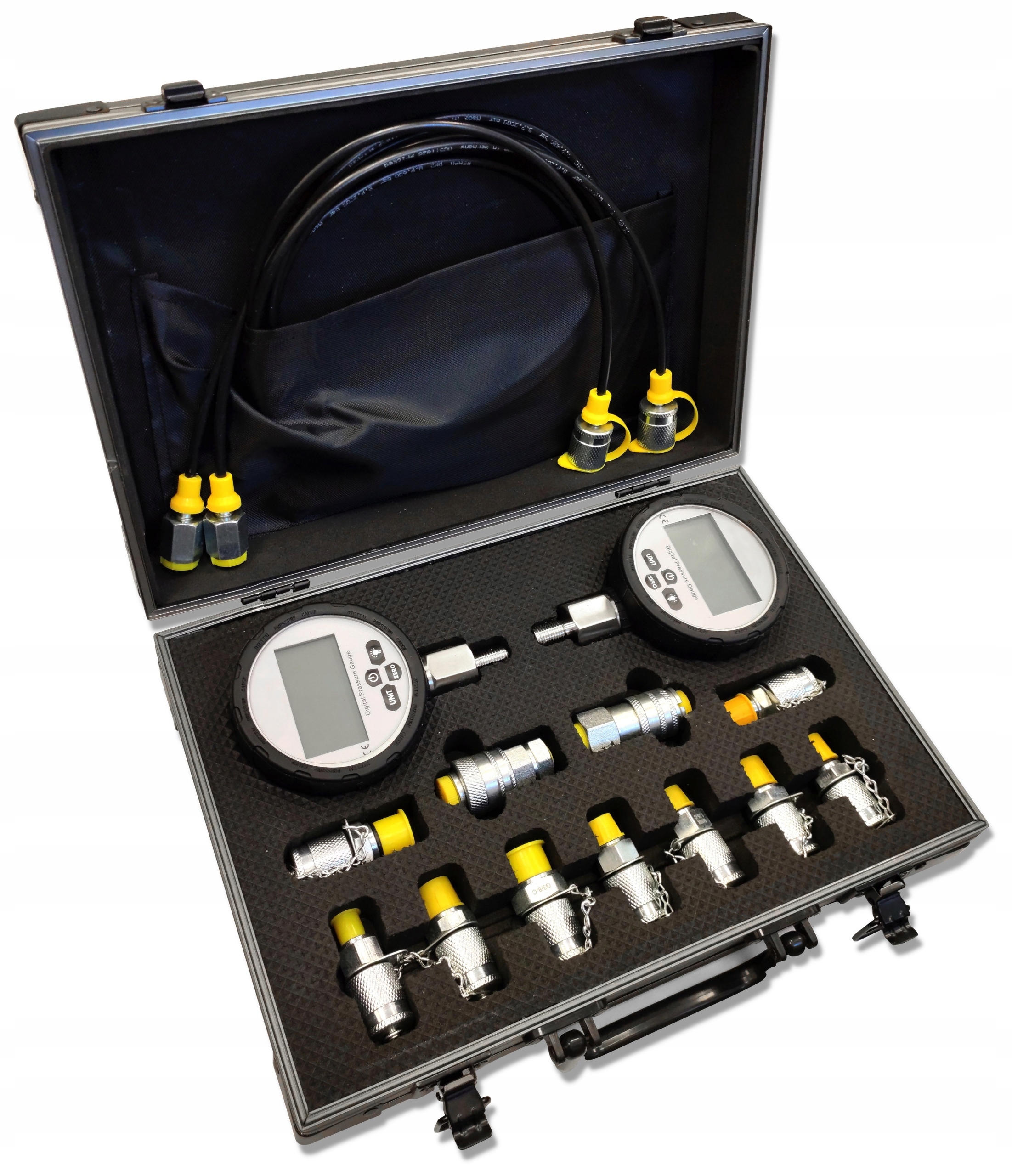 2872.DIAG.2mano87370 - КОМПЛЕКТ ДІАГНОСТИКИ ТИСКУ JOHN DEERE KOMATSU