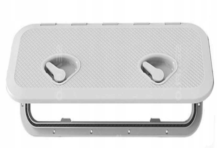 Luk Kontrolny 607X243 MM Na Klamkę Pvc Biały