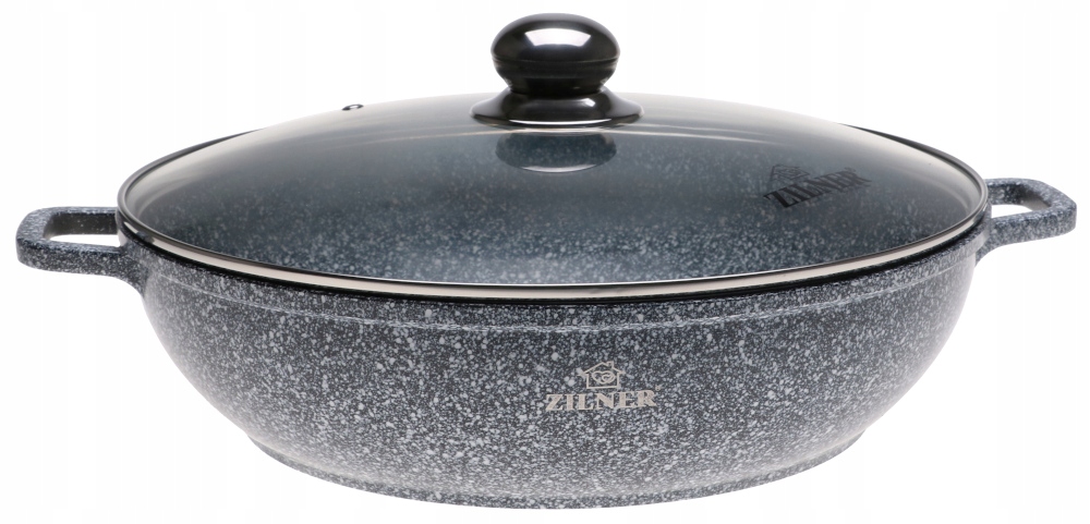 

Garnek Niski Marmurowy 32cm Wok Indukcja 5,5l 7070