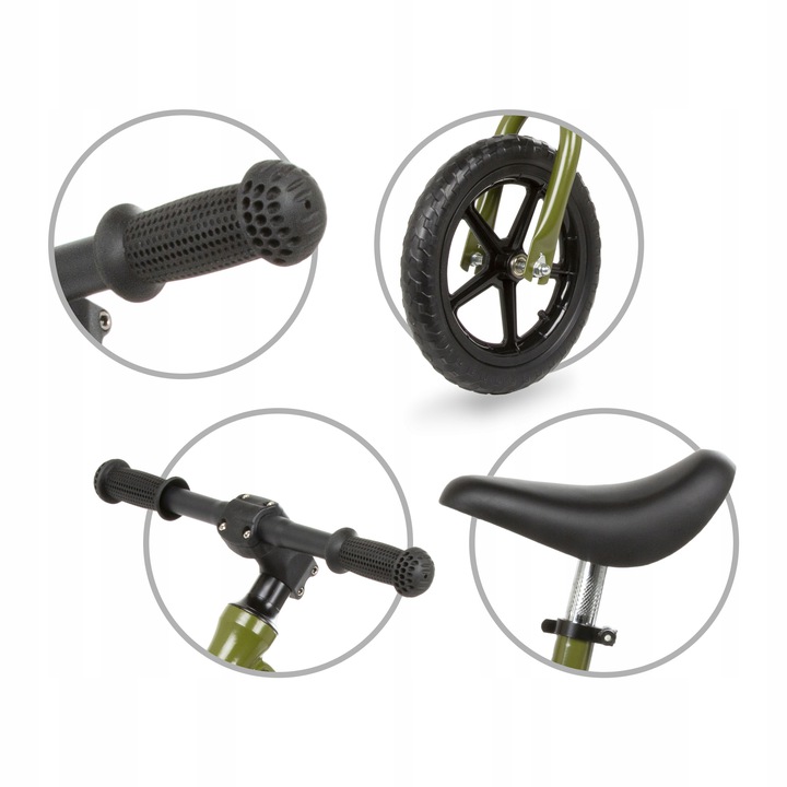 Lekki magnezowy rowerek biegowy Kidwell ROCKY 2+ Rozmiar koła (