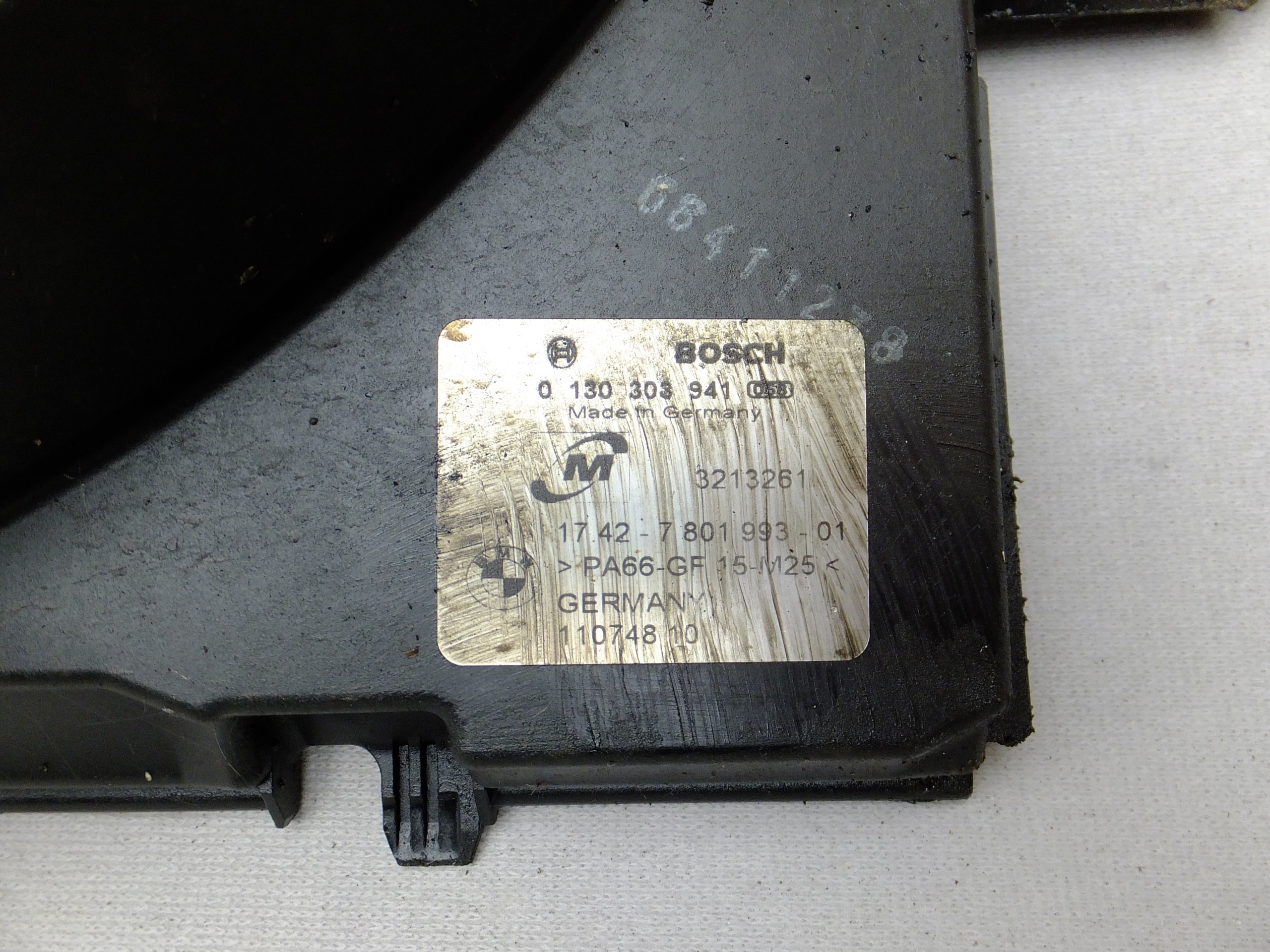 ventilátor chladiče bmw e87 2,0 d 6925693 7801993