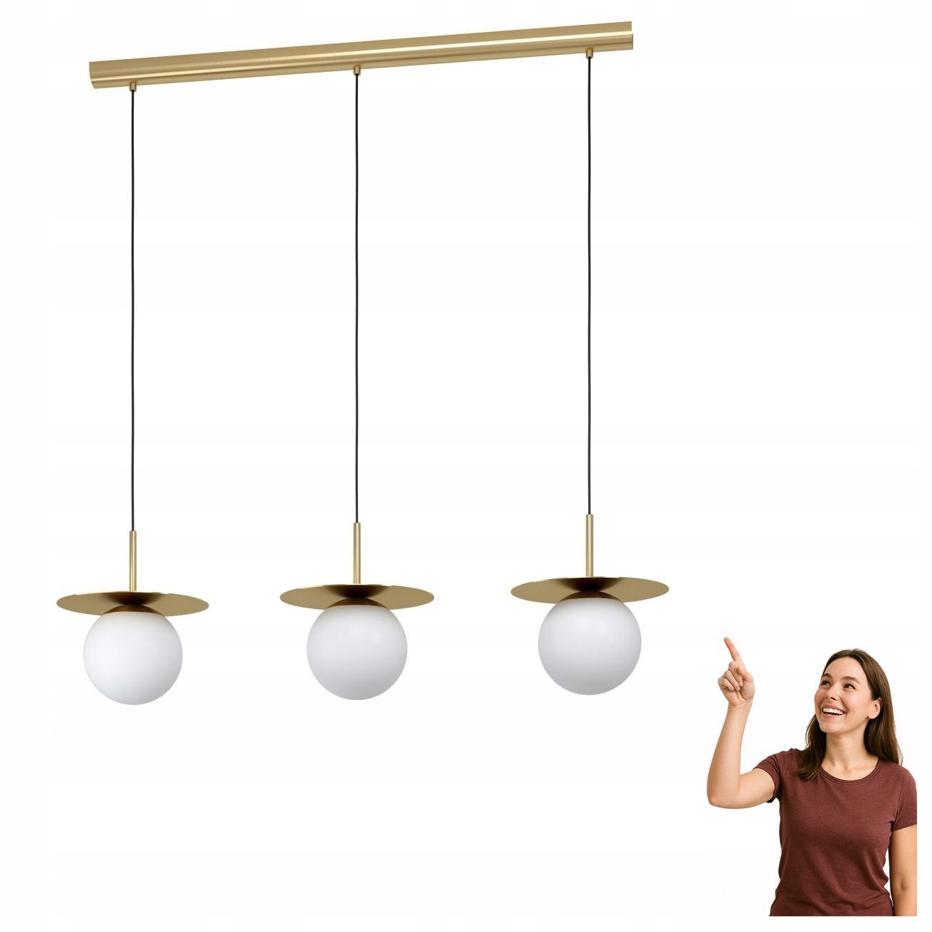 Závesná lampa Arenales 39953 Eglo