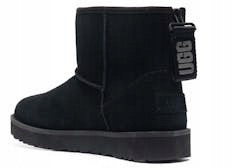Dámské Zimní Kotníkové Boty Ugg W Classic Mini Logo Zip Black 1122671-BLK 36