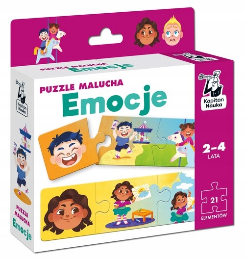 Emocje Puzzle malucha