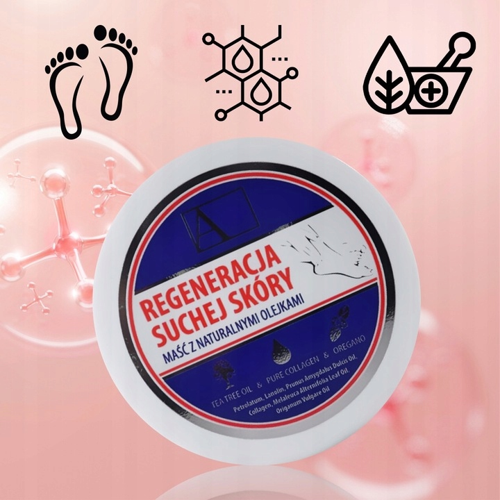 ARKADA regenerująca MAŚĆ DO STÓP na popękane pięty + tarka PUMEKS do pięt Wyrób medyczny nie