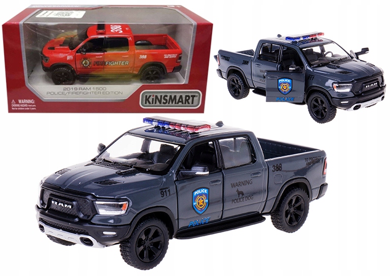 

Auto Dodge Ram 1500 Policja 1:46 Metalowy Model