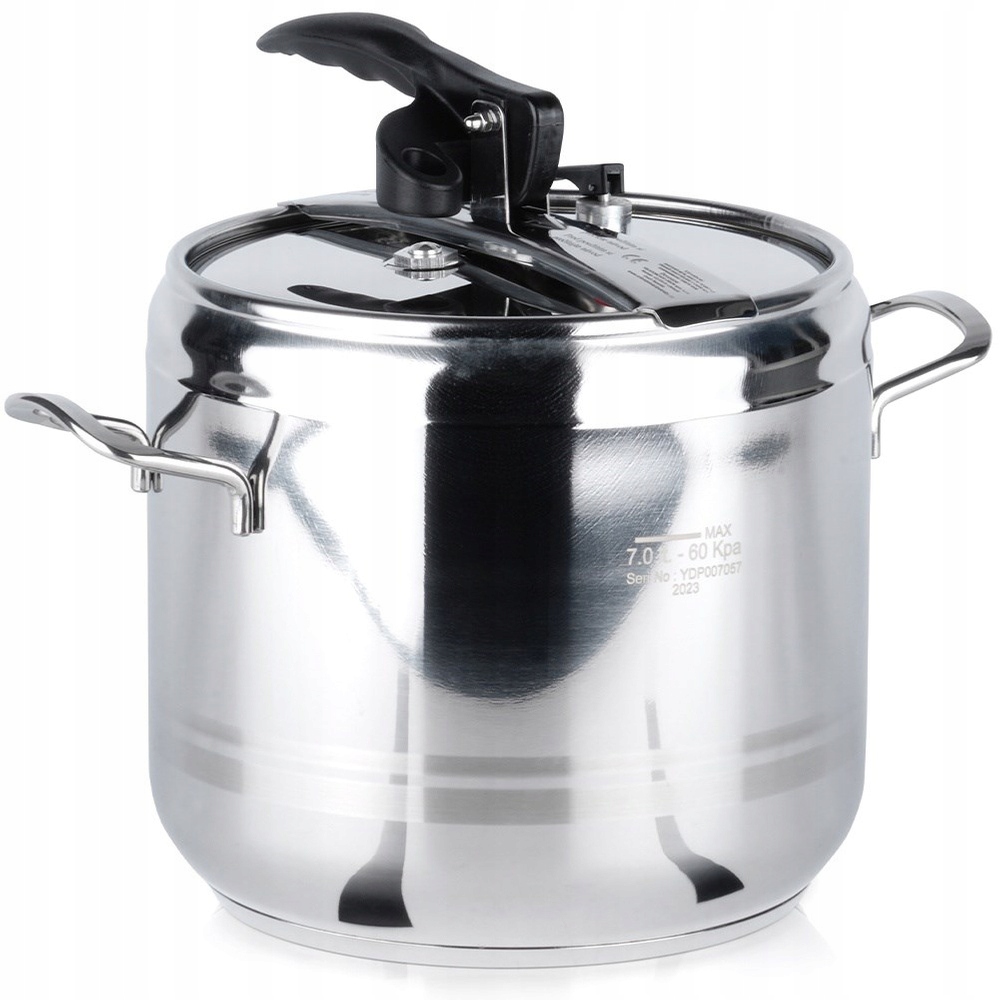 Tlakový Hrniec Z Nerezovej Ocele Na Plyn S Indukciou 7 L
