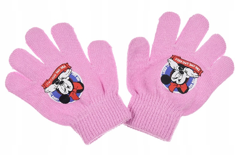 Dziewczęce rękawiczki Myszka Minnie Disney