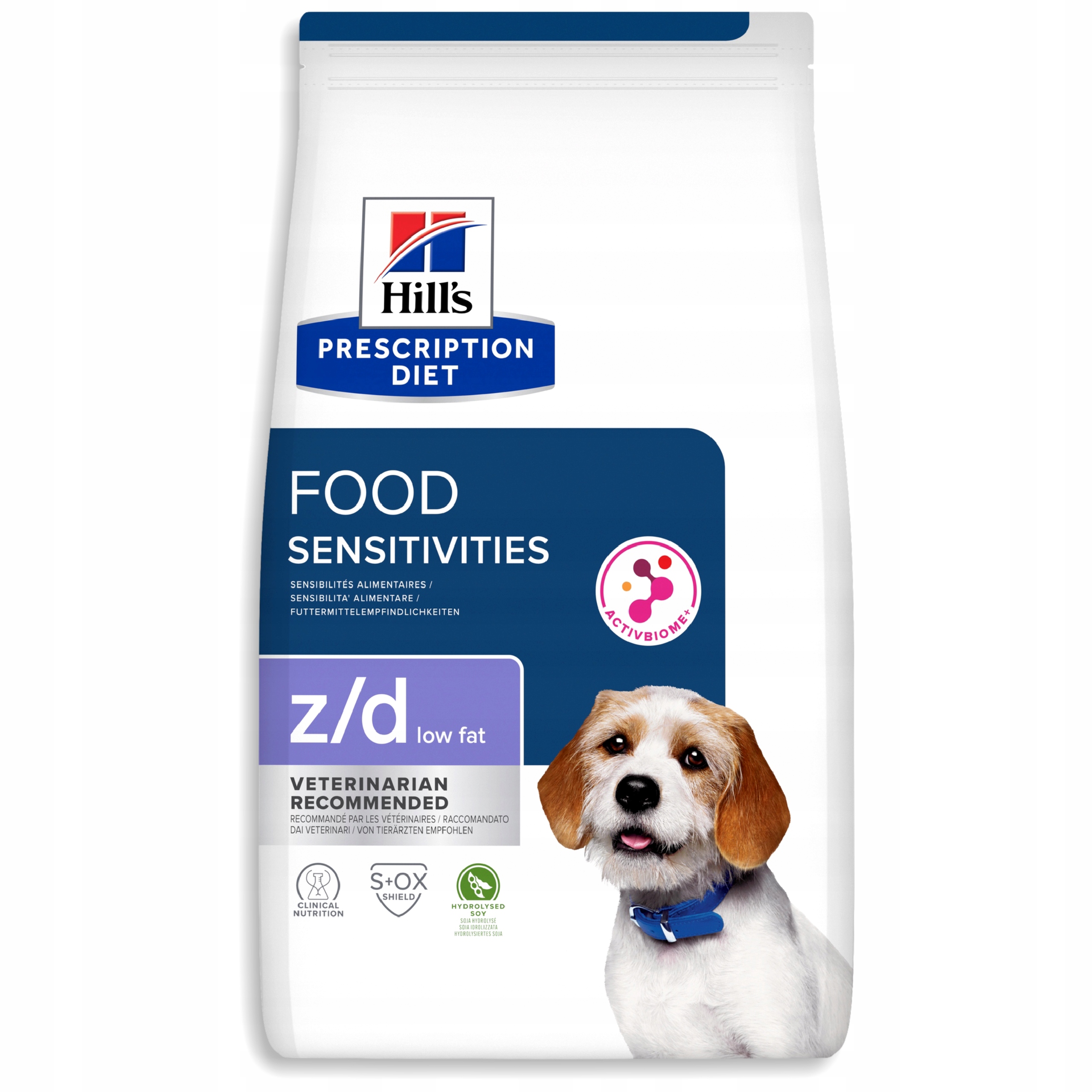 Hill's Pd z/d Low Fat 10kg – Niskotłuszczowa karma dla psów z alergią