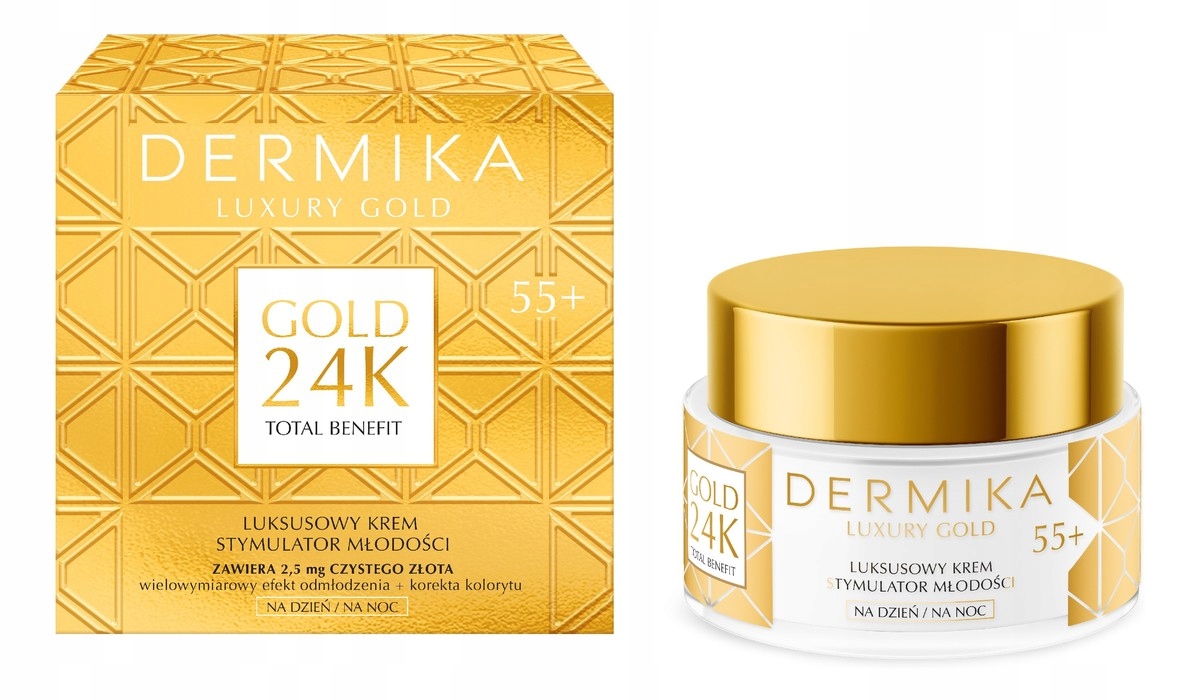 Dermika Luxury Gold 24k Luxusní krém 50 ml